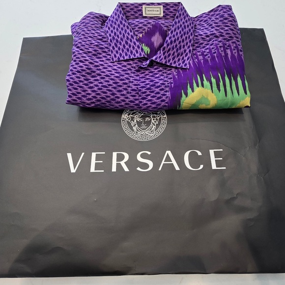 Versace Tops - Classic Gianni Versace 100% Silk Shirt ONE OF A KIND!!!